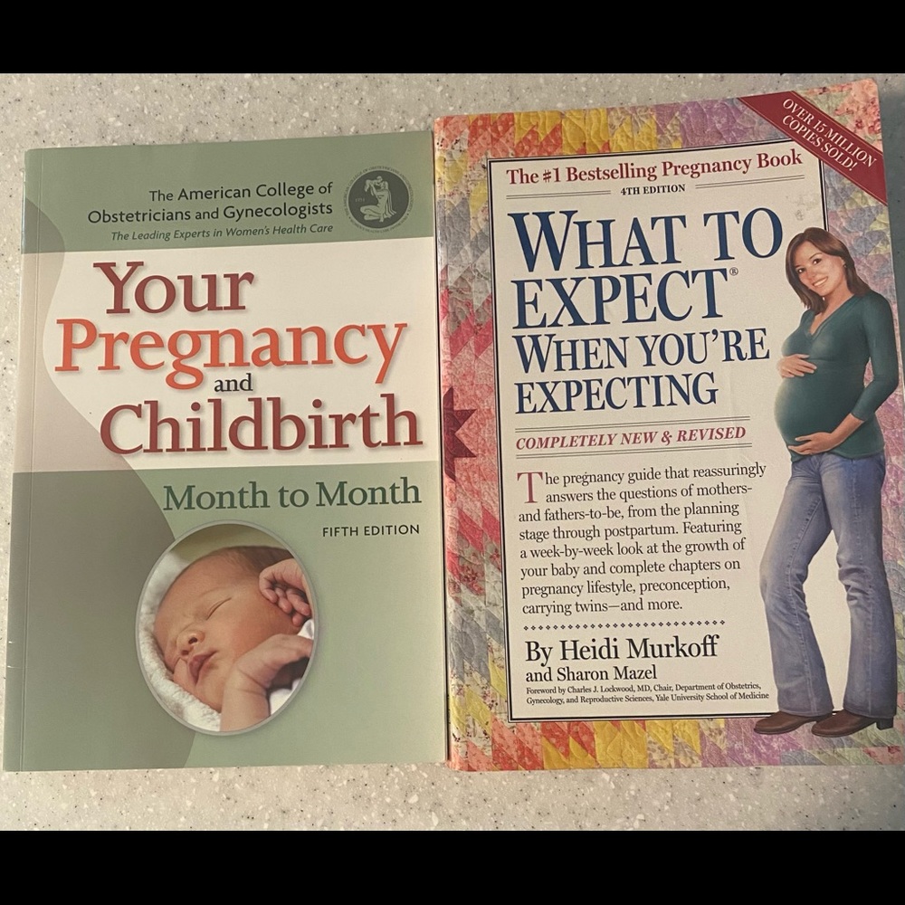 Pregnancy books - what to expect when you’re expecting